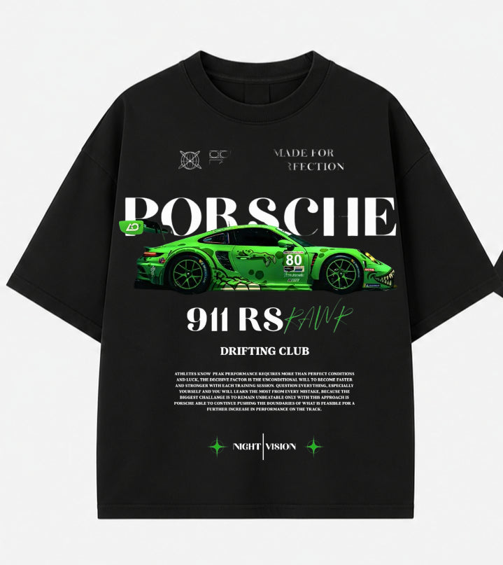 Porsche 911 RS Drift Club Oversized Tee